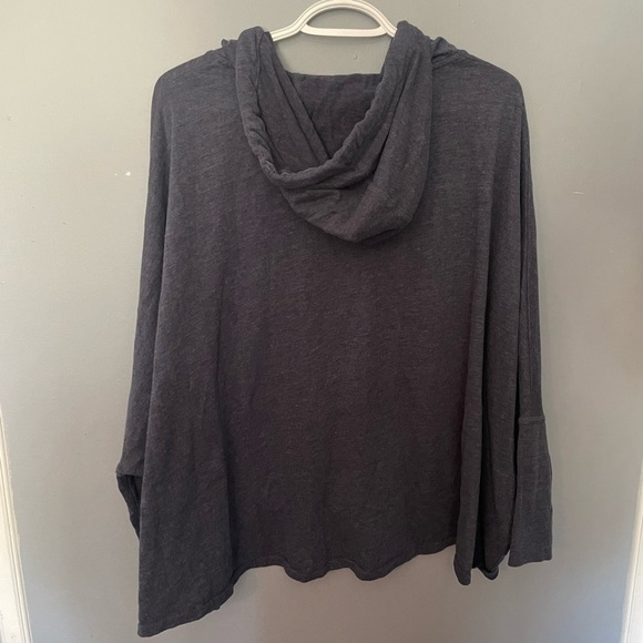 Bench poncho batwing oversized hoodie dark blue - Picture 7 of 7
